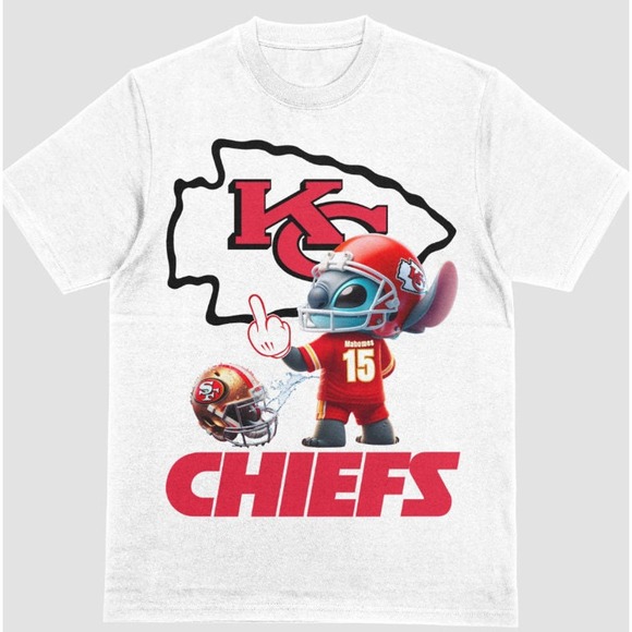 Kansas City Chiefs Tshirt - Patrick Mahomes - KC - Stitch - Superbowl tshirt - Picture 3 of 10